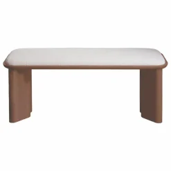 Gabrielle Paris Banc Lazare en bois laqué | Cranberry Hot