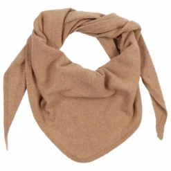 Sale the new society Bandana Agatha Laine Extra Fine Recyclée | Camel