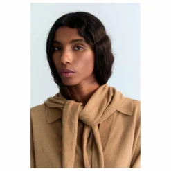 Sale the new society Bandana Agatha Laine Extra Fine Recyclée | Camel