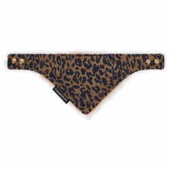 Caramel & Cie Bandana Chien Léopard | Marron