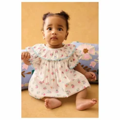 Online Louise Misha Barboteuse Anusha Coton Bio | Blanc