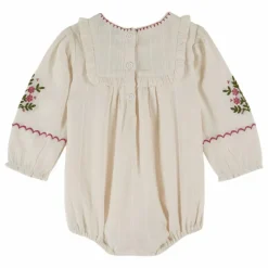 Emile et Ida Bodies, Combinaisons|Combinaisons Et Bodies|Barboteuse Boutons de Rose |