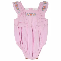 Enfant Tocoto Vintage Combinaisons Et Bodies|Bodies, Combinaisons|Barboteuse Brodée | Lilas