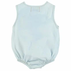 Clearance Piupiuchick Barboteuse Chambray | Bleu Clair