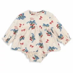 Konges Sløjd Bodies, Combinaisons|Combinaisons Et Bodies|Barboteuse Elin Nœuds Coton Bio |