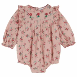 Emile et Ida Bodies, Combinaisons|Combinaisons Et Bodies|Barboteuse Fleurie |