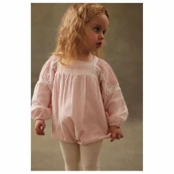 Louise Misha Barboteuse Janetta Coton Bio | Rose pâle Best