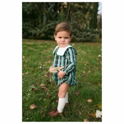 birinit Barboteuse Mariana Coton Bio | Vert Hot