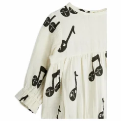 Mini Rodini Barboteuse Notes Coton Bio | Blanc Best