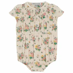 Enfant Emile et Ida Combinaisons Et Bodies|Bodies, Combinaisons|Barboteuse Smocke Printemps |