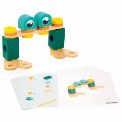 Janod Jeux Éducatifs|Baril Brico'Kids - 50 pièces