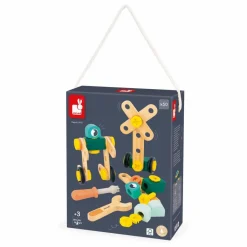 Janod Jeux Éducatifs|Baril Brico'Kids - 50 pièces