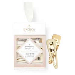 Bachca Barrette clic clac - Set de 4 | Doré New