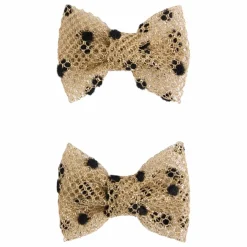 Bonpoint Barrette Miniclic Tulle | Ecru Clearance