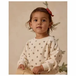 Quincy Mae Barrette Nœud Crochet | Rouge Brun Outlet