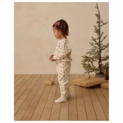 Quincy Mae Barrette Nœud Crochet | Rouge Brun Outlet