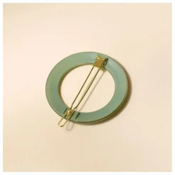 Femme Bachca Barrette ronde Opaline |