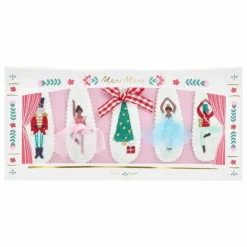 Enfant Meri Meri Accessoires De Mode|Barrettes Casse Noisette brodées - Lot de 5