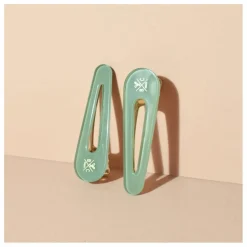 Online Bachca Barrettes Opaline - Set de 2 | Vert d'eau