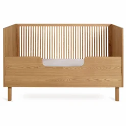 Clearance Quax Barrière de lit bébé Hai No Ki - 70x140 cm Naturel