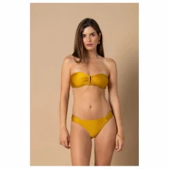 Alma Deia Bas de Maillot Echancré Lena | Doré