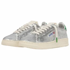 Autry Baskets Dallas Low Paillettes | Argenté New