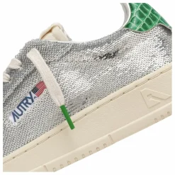 Autry Baskets Dallas Low Paillettes | Argenté New