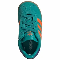 Sale Adidas Baskets Gazelle Lacets Elastiqués | Vert