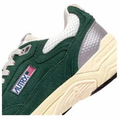 Autry Baskets Hyperway Low Suède | Vert Online