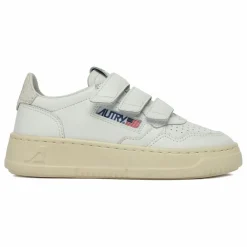 Autry Baskets Kids Kidstripes Low Pailletées | Argenté Outlet