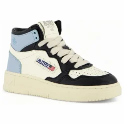 Enfant Autry Baskets|Baskets Kids Medalist Mid Cuir Bicolore |