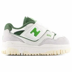 New New Balance Baskets Lacets Elastiqués et Scratchs 550 | Vert anis