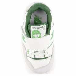 New New Balance Baskets Lacets Elastiqués et Scratchs 550 | Vert anis