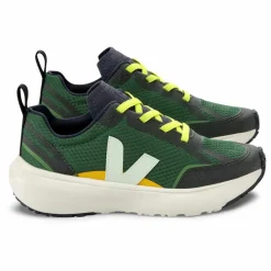 Enfant Veja Baskets Lacets Elastiqués Canary |