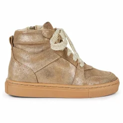 Online Petit Nord Baskets Lacets et Zip Mountain | Doré