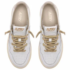Autry Baskets Medalist Low | Blanc Outlet