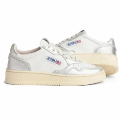 Online Autry Baskets Medalist Low Bicolore | Argenté