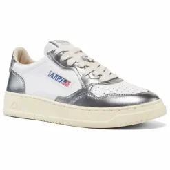 Femme Autry Baskets|Baskets Medalist Low Cuir Bicolore |