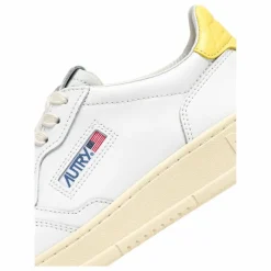 Autry Baskets Medalist Low Cuir | Jaune Discount