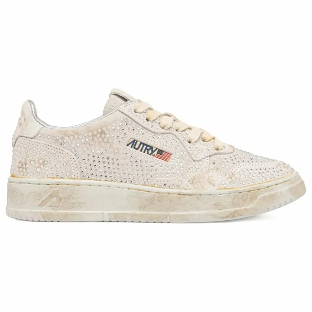 Femme Autry Baskets|Baskets Medalist Low Strass |