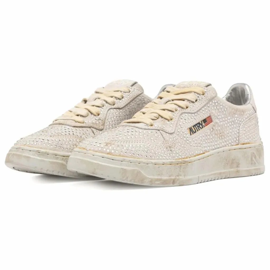 Femme Autry Baskets|Baskets Medalist Low Strass |