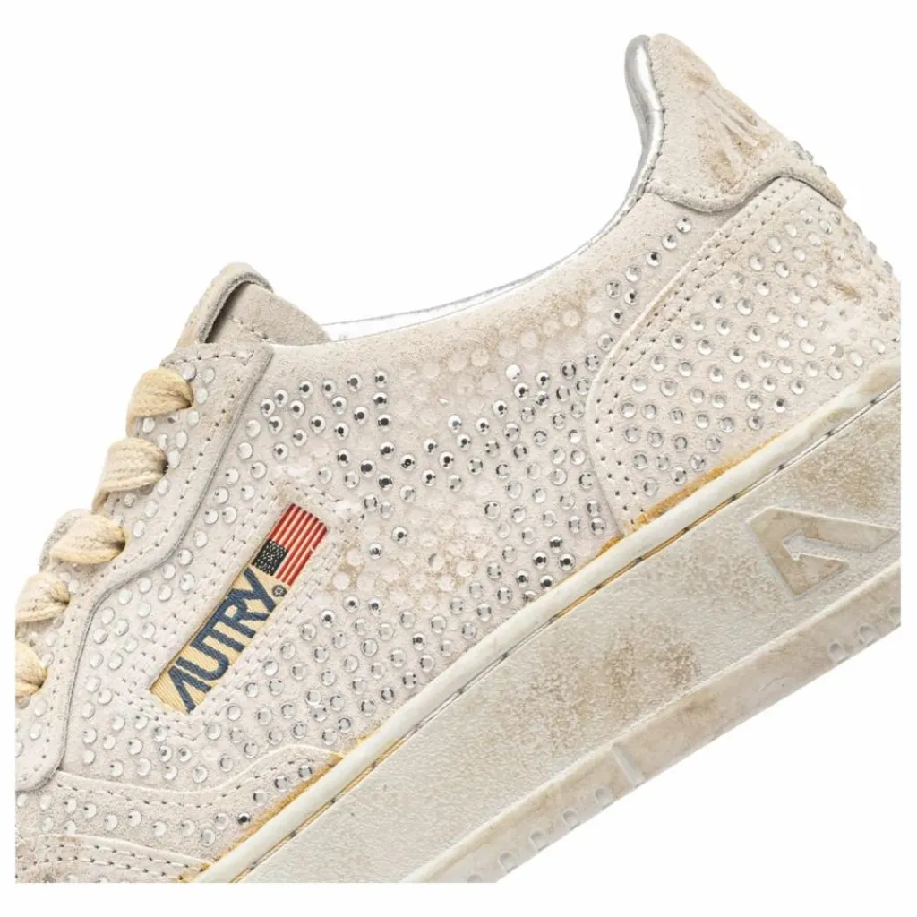 Femme Autry Baskets|Baskets Medalist Low Strass |