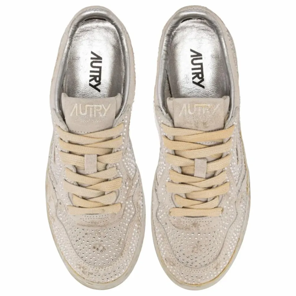 Femme Autry Baskets|Baskets Medalist Low Strass |
