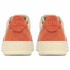 Femme Autry Baskets Medalist Low Tricolore Suède |