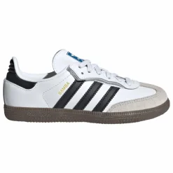 Clearance Adidas Baskets Samba OG Lacets Elastiqués | Blanc