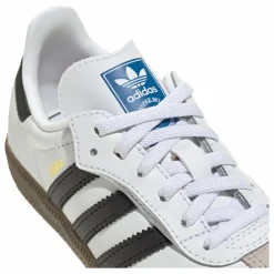 Clearance Adidas Baskets Samba OG Lacets Elastiqués | Blanc