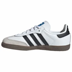 Clearance Adidas Baskets Samba OG Lacets Elastiqués | Blanc