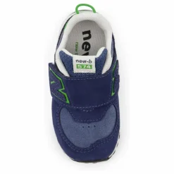New Balance Baskets Scratchs 574 | Bleu foncé