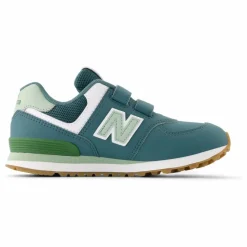 New Balance Baskets Scratchs 574 | Vert Outlet