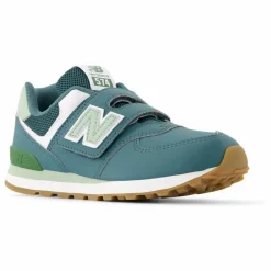 New Balance Baskets Scratchs 574 | Vert Outlet
